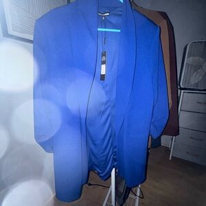 Fashion Nova Royal Blue Celine Blazer